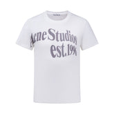 Acne Studios Est.1996 Large Front‑Print Crew‑Neck Short‑Sleeve T‑Shirt