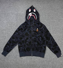 BAPE x Stray Kids FW25 Shark Full-Zip Hoodie