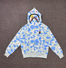 BAPE x Stray Kids FW25 Shark Full-Zip Hoodie