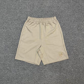 A Bathing Ape Tone-on-Tone Ape Head Embroidered Shorts