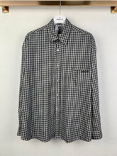 Acne Studios Oversized Long‑Sleeve Check Button‑Up Shirt