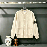 Stone Island Button-Front Knit Cardigan