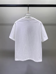 Acne Studios Stockholm 1996 Front Print Crew‑Neck Short‑Sleeve T‑Shirt