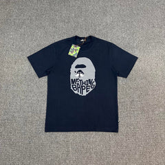 BAPE SS25 Mr. Bathing Bape Bearded Gentleman Ape Oversized Heavyweight Unisex T-Shirt