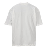 Acne Studios Raised Circular‑Symbol Oversized Crew‑Neck T‑Shirt