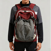 Arc'teryx Color‑Block Drawstring Pocket Backpack, Large‑Capacity Outdoor Travel Daypack Unisex