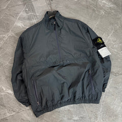 Stone Island Half-Zip Stand Collar Lightweight Technical Jacket
