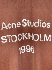 Acne Studios Stockholm 1996 Print Oversized Short‑Sleeve T‑Shirt