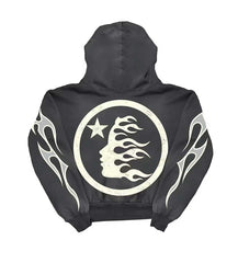 Hellstar Sport Logo Hoodie Black