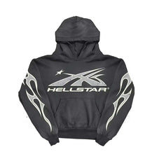 Hellstar Sport Logo Hoodie Black