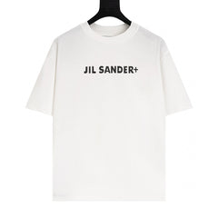 Jil Sander+ Front Logo Back Fossil Skeleton Graphic SS T‑Shirt