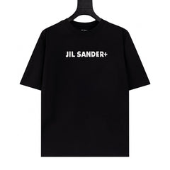 Jil Sander+ Front Logo Back Fossil Skeleton Graphic SS T‑Shirt