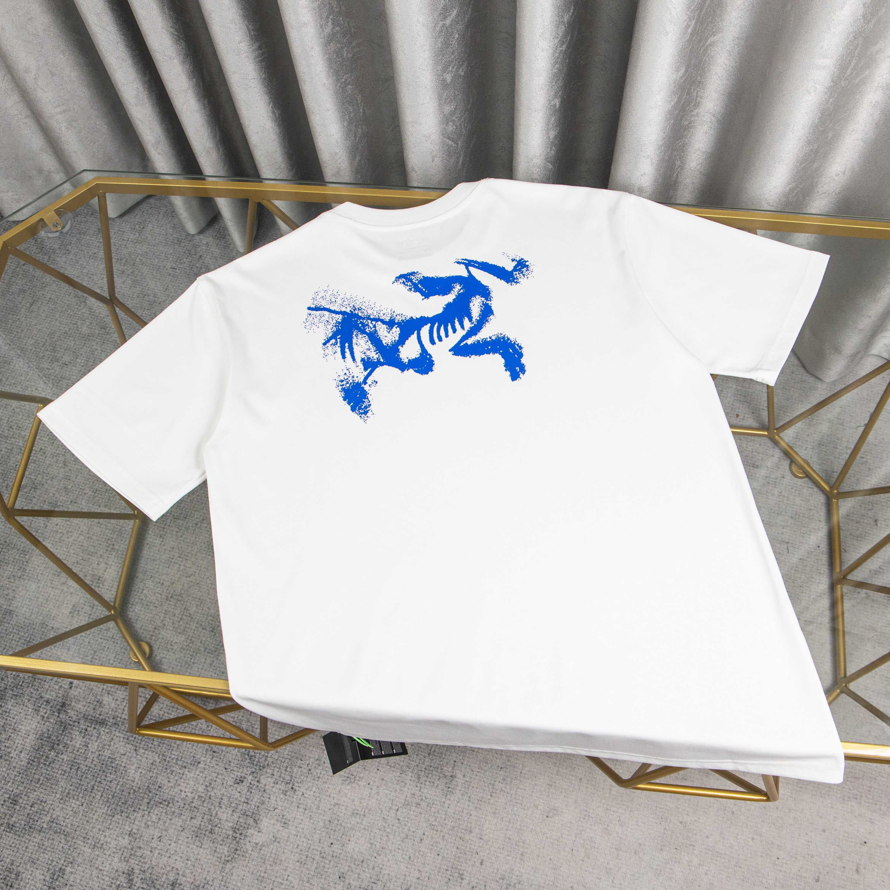 Arc'teryx 2025 FW Minimalist Blue Logo Oversized T-Shirt