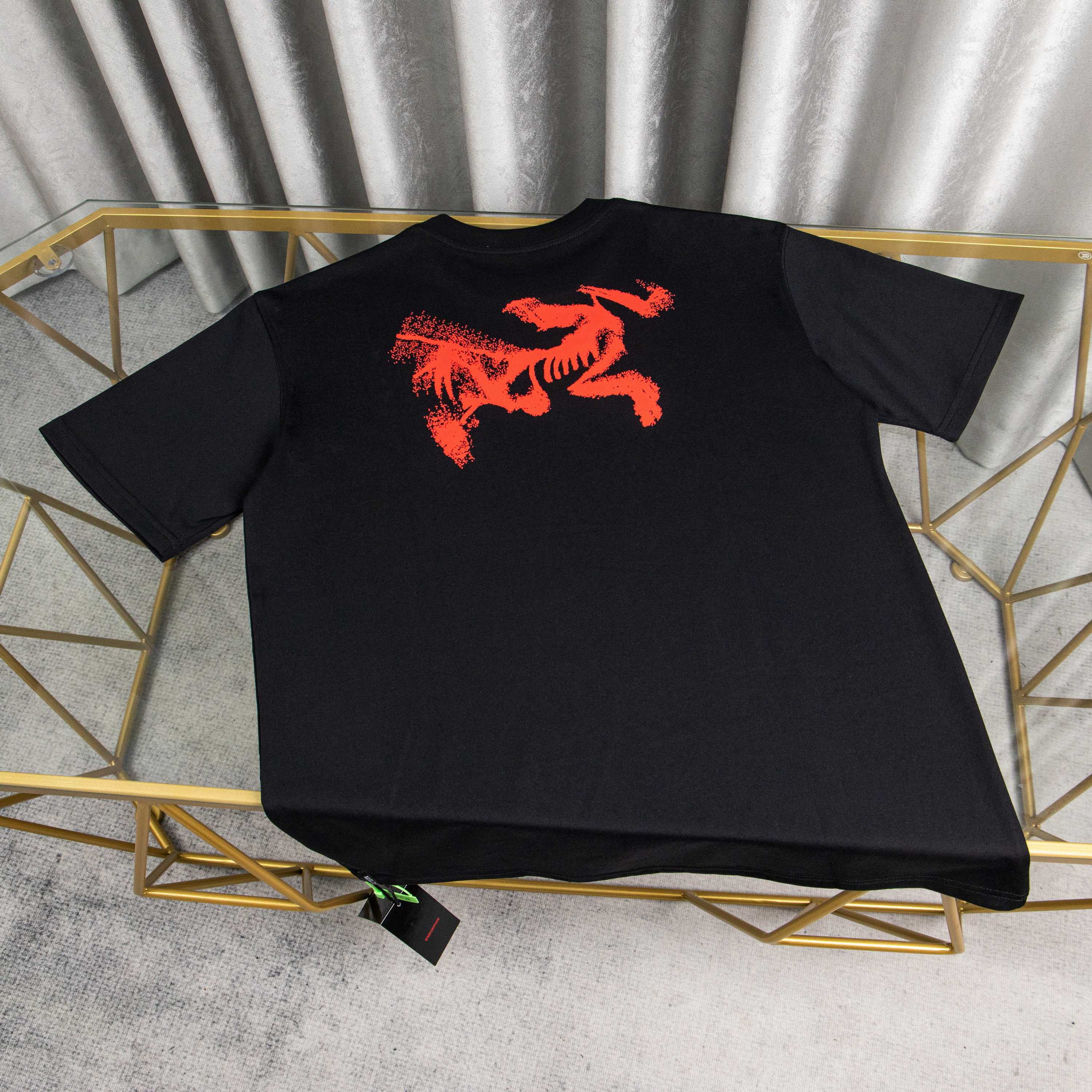 Arc'teryx 2025 FW Minimalist Blue Logo Oversized T-Shirt