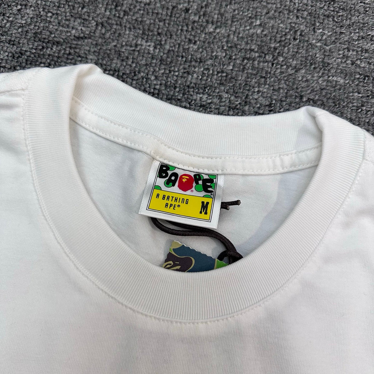 BAPE FW25 Mosquito Coil Ink Wash Ape Sumi-E Oversized Heavyweight Unisex T-Shirt