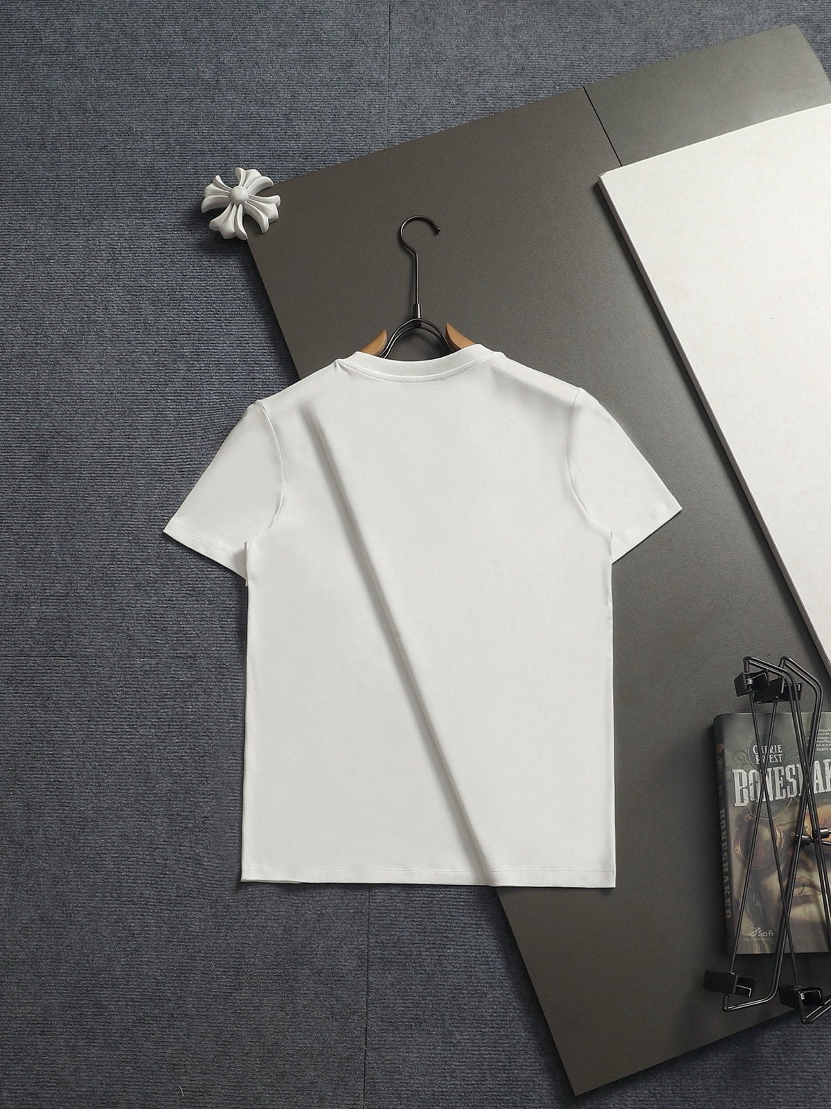 Ralph Lauren Men's Crew‑Neck Short‑Sleeve T‑Shirt With Black Pony Logo