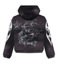 Hellstar Halloween Sport Logo Zip Hoodie Black