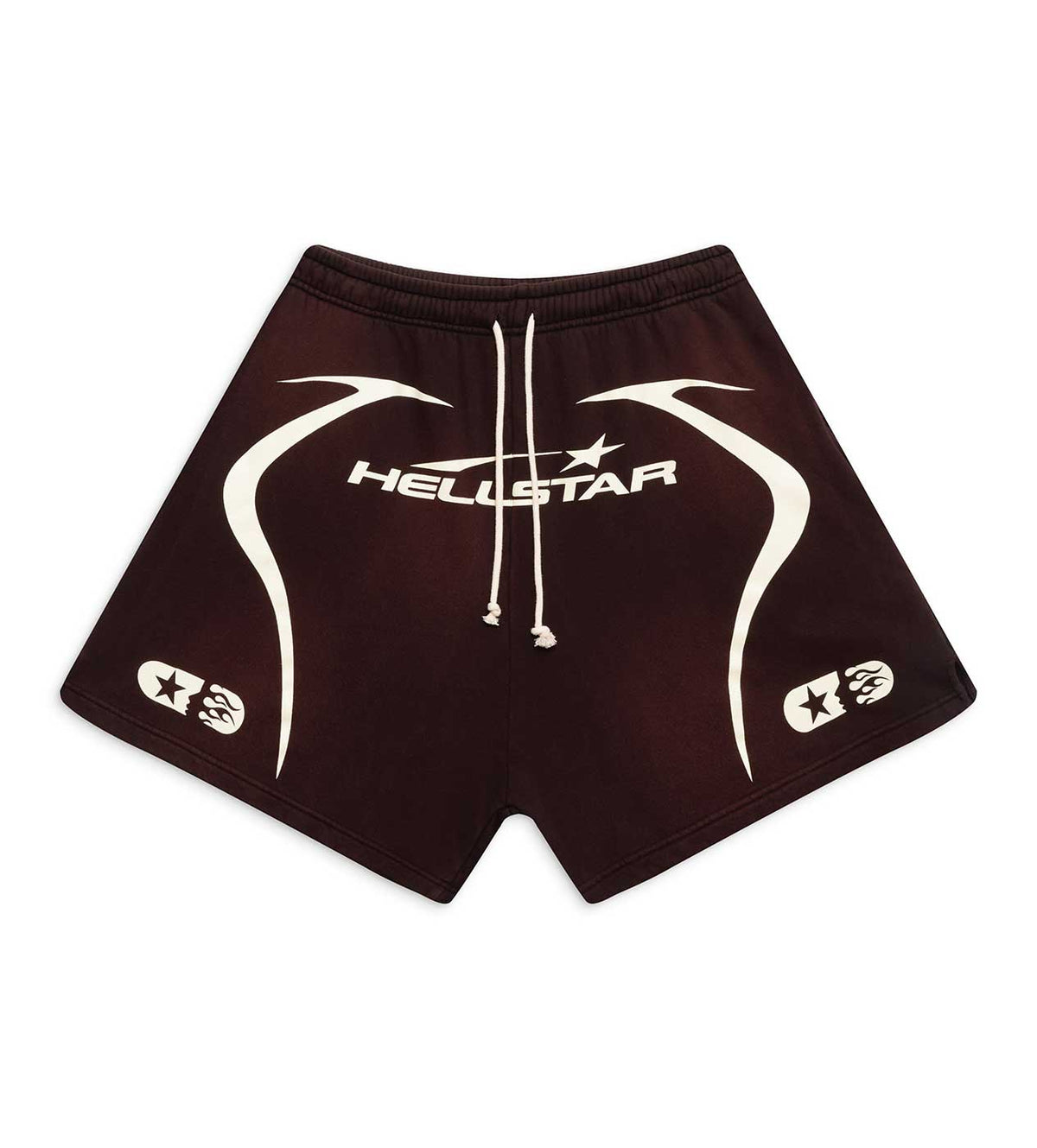 Hellstar Warm Up 7 on 7 Shorts Brown