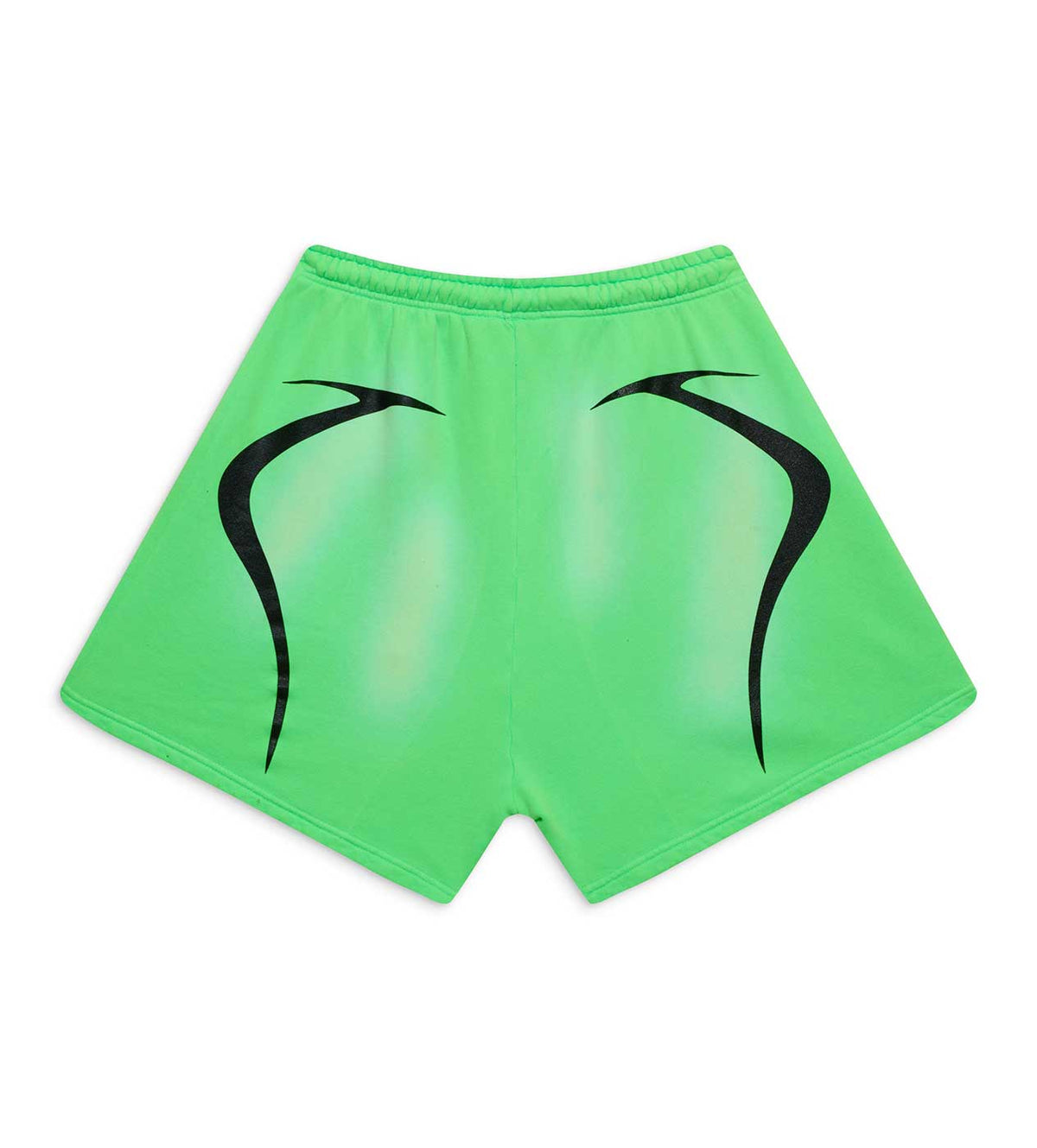Hellstar Warm Up 7 on 7 Shorts Neon Green