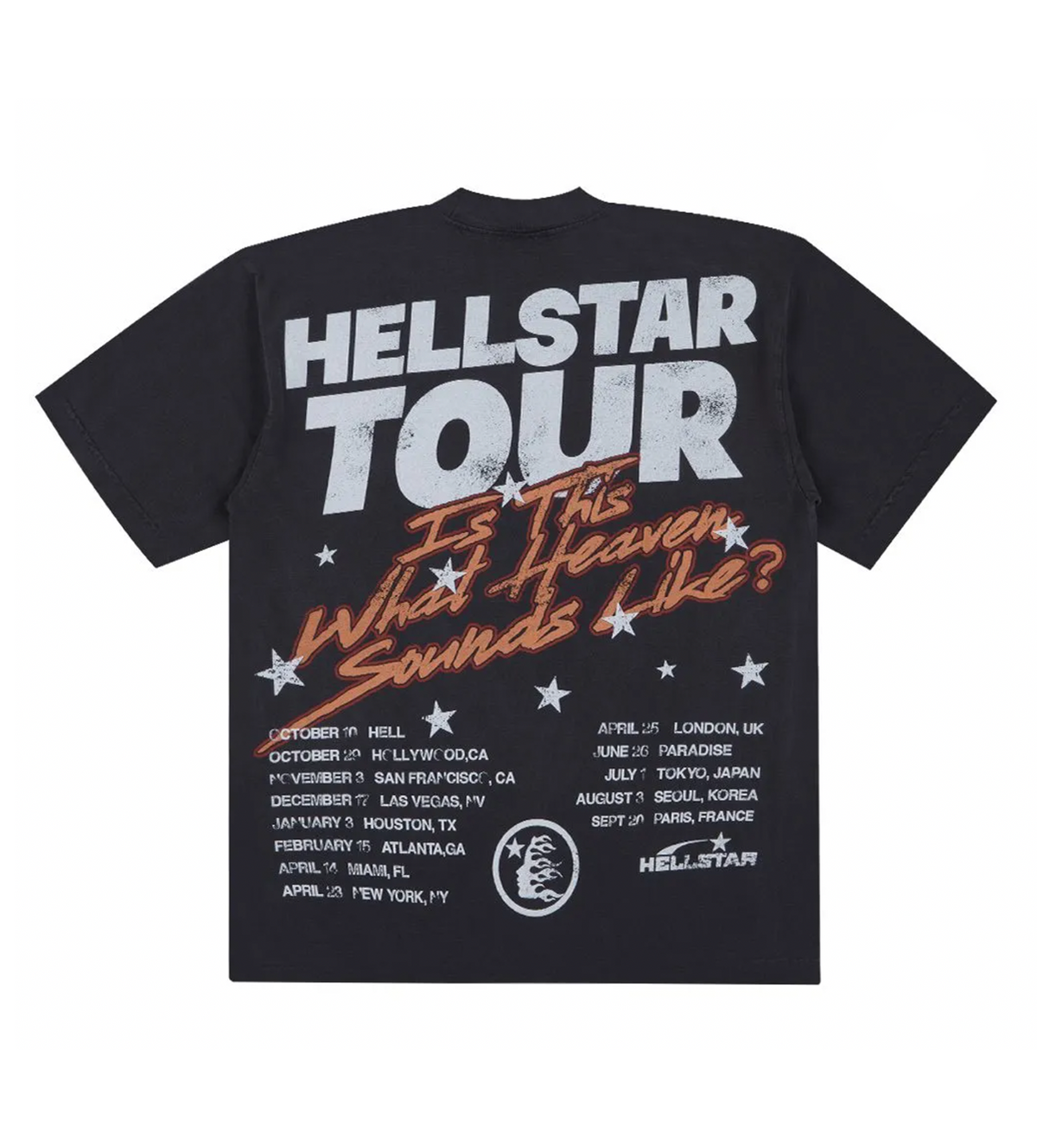 Hellstar Studios Biker Tour Tee Grey