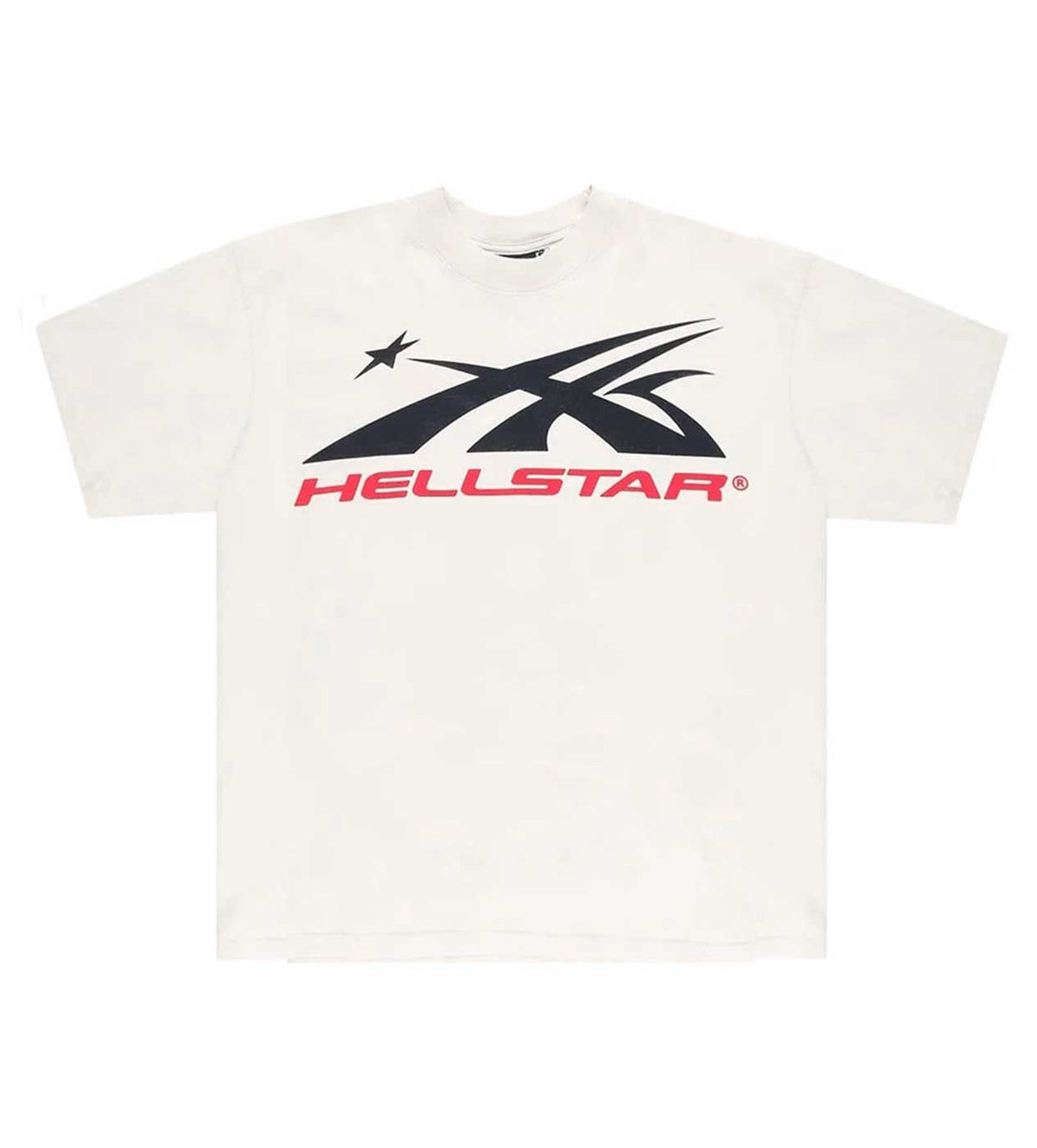 Hellstar Sport Logo Gel Tee White/Red
